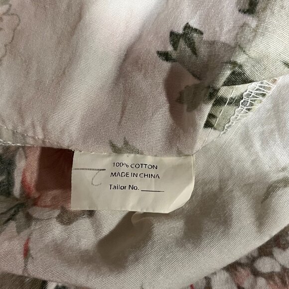 Ensnovo 50s Pinup Style Pansy Floral Garden Party Halter Tie Dress Size XS - Picture 5 of 7